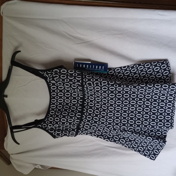 Other - NWT Swimsuit Black white size 10